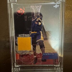 Shaq warm up uniform patch card